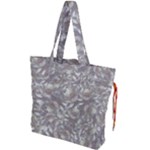 Fantasy floral random pattern Drawstring Tote Bag