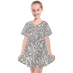 Fantasy floral random pattern Kids  Smock Dress