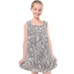 Fantasy floral random pattern Kids  Cross Back Dress