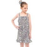 Fantasy floral random pattern Kids  Overall Dress