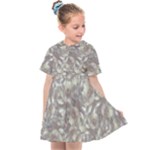 Fantasy floral random pattern Kids  Sailor Dress