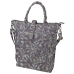 Fantasy floral random pattern Buckle Top Tote Bag