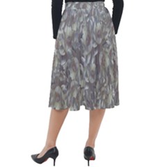 Classic Velour Midi Skirt  