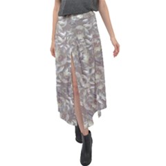 Velour Split Maxi Skirt 