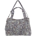 Fantasy floral random pattern Double Compartment Shoulder Bag