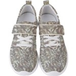 Fantasy floral random pattern Men s Velcro Strap Shoes