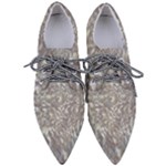 Fantasy floral random pattern Pointed Oxford Shoes