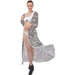 Fantasy floral random pattern Maxi Chiffon Beach Wrap