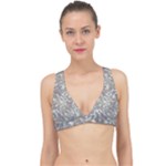 Fantasy floral random pattern Classic Banded Bikini Top