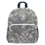 Fantasy floral random pattern Kids  Age 5-10 Lightweight School Backpack with Side Pockets