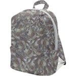 Fantasy floral random pattern Zip Up Backpack