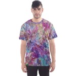 Melting patterns Men s Sport Mesh T-Shirt