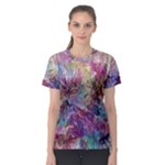 Melting patterns Women s Sport Mesh T-Shirt