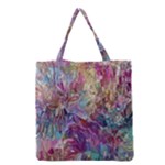 Melting patterns Grocery Tote Bag