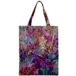 Melting patterns Zipper Classic Tote Bag