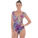 Melting patterns Short Sleeve Leotard 