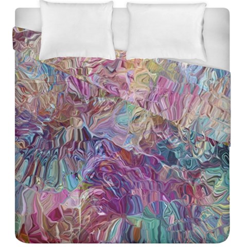 Melting patterns Duvet Cover Double Side (King Size) from ArtsNow.com