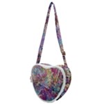 Melting patterns Heart Shoulder Bag