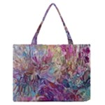 Melting patterns Zipper Medium Tote Bag