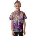 Melting patterns Kids  Short Sleeve Shirt