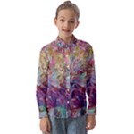 Melting patterns Kids  Long Sleeve Shirt