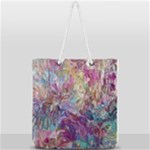 Melting patterns Full Print Rope Handle Tote (Large)