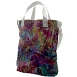 Melting patterns Canvas Messenger Bag