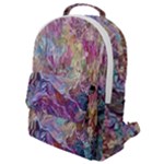 Melting patterns Flap Pocket Backpack (Small)