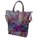 Melting patterns Buckle Top Tote Bag