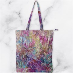 Double Zip Up Tote Bag 