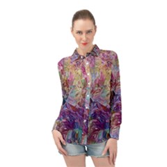 Long Sleeve Chiffon Shirt 