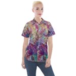 Melting patterns Women s Short Sleeve Pocket Shirt