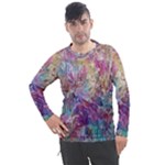 Melting patterns Men s Pique Long Sleeve T-Shirt