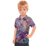 Melting patterns Kids  Polo T-Shirt