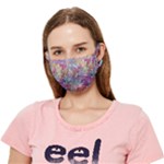 Melting patterns Crease Cloth Face Mask (Adult)