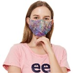 Melting patterns Fitted Cloth Face Mask (Adult)