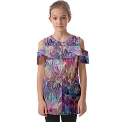 Fold Over Open Sleeve Top 