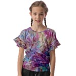 Melting patterns Kids  Cut Out Flutter Sleeves