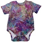 Melting patterns Baby Short Sleeve Bodysuit