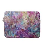 Melting patterns 13  Vertical Laptop Sleeve Case With Pocket