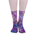 Melting patterns Smooth Crew Length Tube Socks