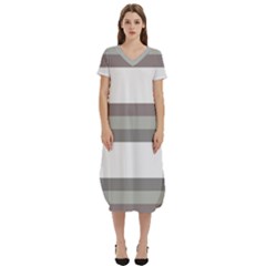 T-Shirt Midi Dress With Pockets 