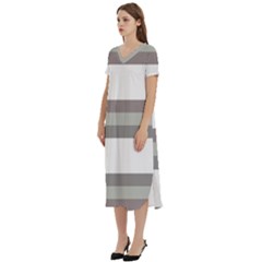 T-Shirt Midi Dress With Pockets 