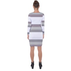 Asymmetric Cut-Out Shift Dress 