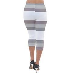 Lightweight Velour Capri Leggings  