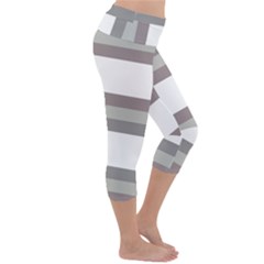 Lightweight Velour Capri Yoga Leggings 