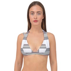 Double Strap Halter Bikini Top 