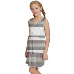 Kids  Sleeveless Tiered Mini Dress 