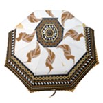 African Women Pattern Seamless Style Folding Umbrellas