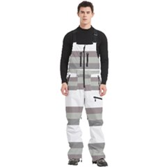 Men s Front Zip Ski And Snowboard Bib Pants 